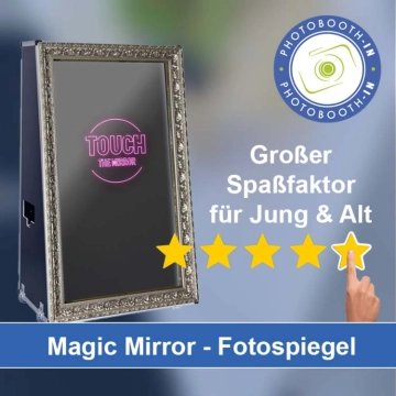 In Oberkochen einen Magic Mirror Fotospiegel mieten