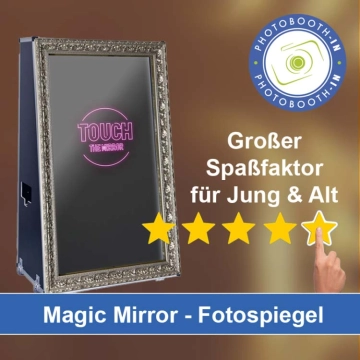 In Obernzell einen Magic Mirror Fotospiegel mieten