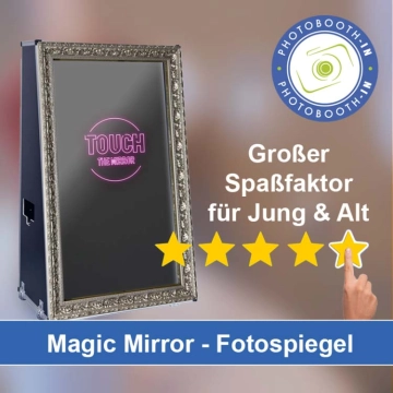 In Oberrot einen Magic Mirror Fotospiegel mieten