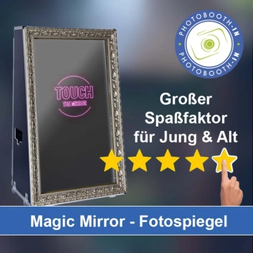 In Oberstdorf einen Magic Mirror Fotospiegel mieten