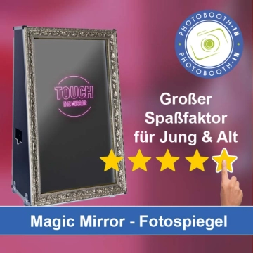In Oberstenfeld einen Magic Mirror Fotospiegel mieten