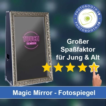 In Oberthal einen Magic Mirror Fotospiegel mieten