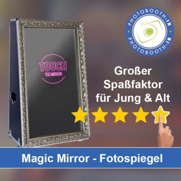 In Oberweser einen Magic Mirror Fotospiegel mieten