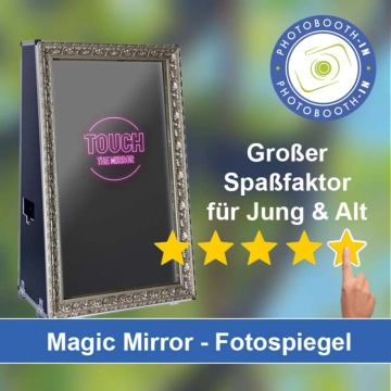 In Oberzent einen Magic Mirror Fotospiegel mieten