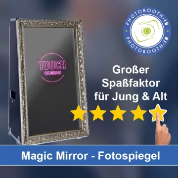 In Ochsenfurt einen Magic Mirror Fotospiegel mieten