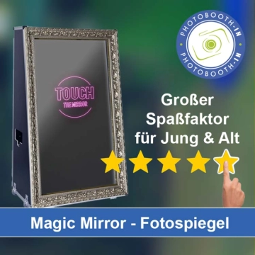 In Ochsenhausen einen Magic Mirror Fotospiegel mieten