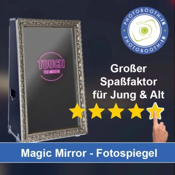 In Ochtendung einen Magic Mirror Fotospiegel mieten