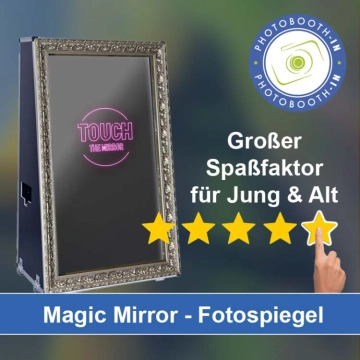In Odelzhausen einen Magic Mirror Fotospiegel mieten