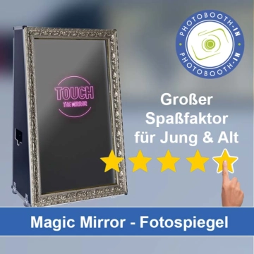 In Oderwitz einen Magic Mirror Fotospiegel mieten