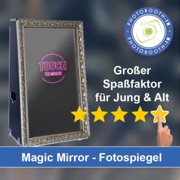 In Oebisfelde-Weferlingen einen Magic Mirror Fotospiegel mieten