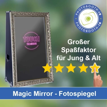 In Oelde einen Magic Mirror Fotospiegel mieten