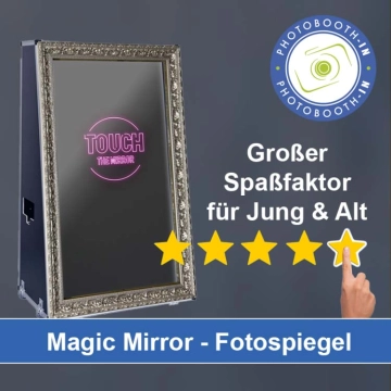 In Oer-Erkenschwick einen Magic Mirror Fotospiegel mieten