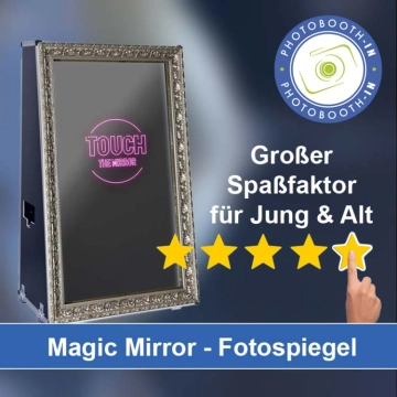 In Oestrich-Winkel einen Magic Mirror Fotospiegel mieten