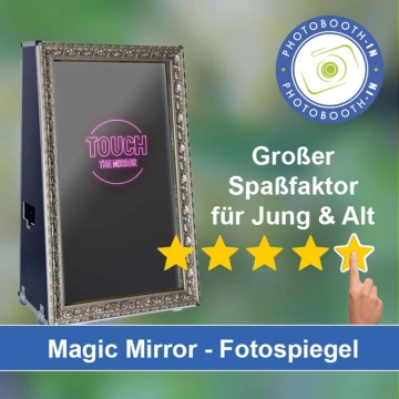 In Offenbach am Main einen Magic Mirror Fotospiegel mieten
