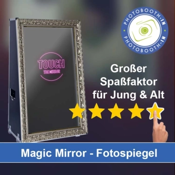 In Offenburg einen Magic Mirror Fotospiegel mieten