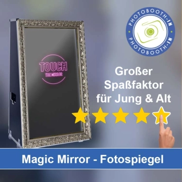 In Oftersheim einen Magic Mirror Fotospiegel mieten