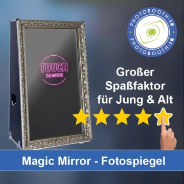 In Olbersdorf einen Magic Mirror Fotospiegel mieten