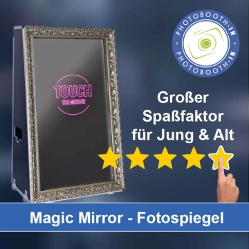 In Olching einen Magic Mirror Fotospiegel mieten