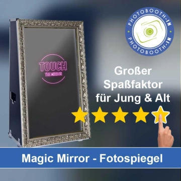 In Oppenheim einen Magic Mirror Fotospiegel mieten
