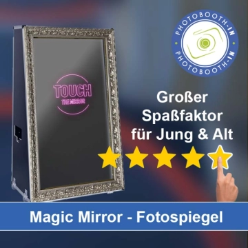 In Oppenweiler einen Magic Mirror Fotospiegel mieten