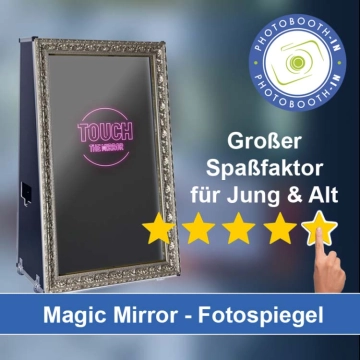 In Orsingen-Nenzingen einen Magic Mirror Fotospiegel mieten