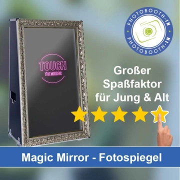 In Ortenberg (Hessen) einen Magic Mirror Fotospiegel mieten