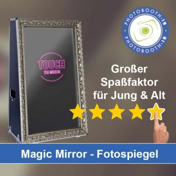In Ortenburg einen Magic Mirror Fotospiegel mieten