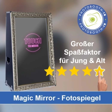 In Oschersleben (Bode) einen Magic Mirror Fotospiegel mieten