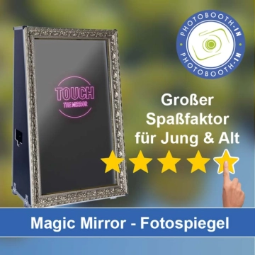 In Osterholz-Scharmbeck einen Magic Mirror Fotospiegel mieten