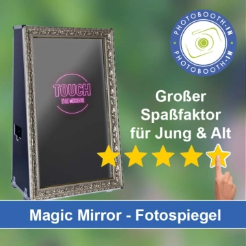 In Osterode am Harz einen Magic Mirror Fotospiegel mieten