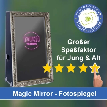 In Ostfildern einen Magic Mirror Fotospiegel mieten