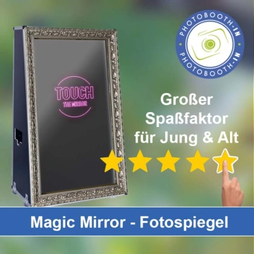 In Oststeinbek einen Magic Mirror Fotospiegel mieten