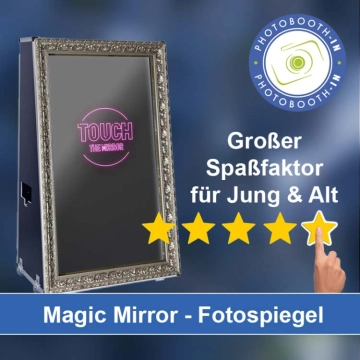In Ottendorf-Okrilla einen Magic Mirror Fotospiegel mieten