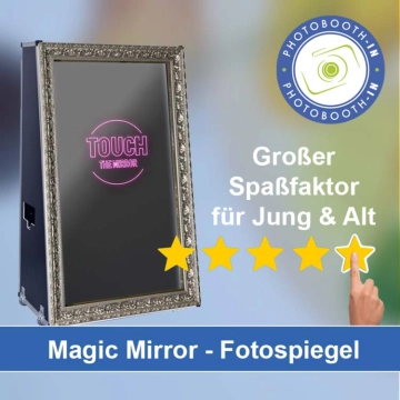 In Ottenhöfen im Schwarzwald einen Magic Mirror Fotospiegel mieten