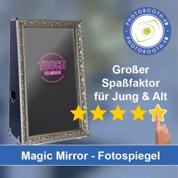 In Otterndorf einen Magic Mirror Fotospiegel mieten