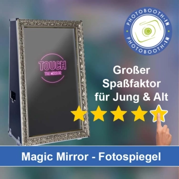 In Ottersberg einen Magic Mirror Fotospiegel mieten