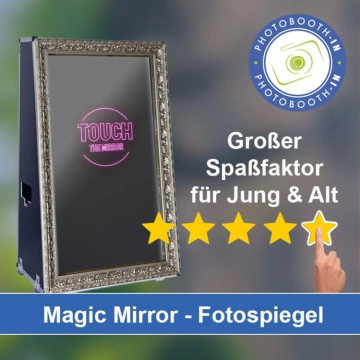 In Otterstadt einen Magic Mirror Fotospiegel mieten