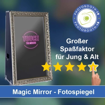 In Ottobeuren einen Magic Mirror Fotospiegel mieten