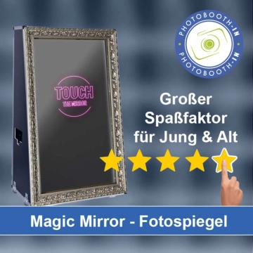 In Ottobrunn einen Magic Mirror Fotospiegel mieten