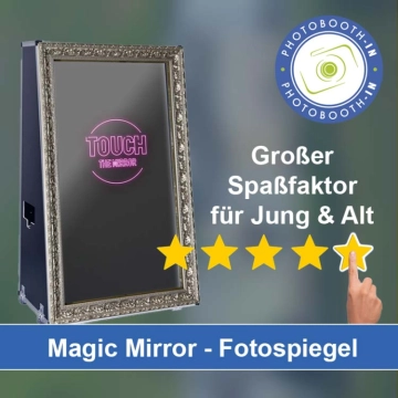 In Otzberg einen Magic Mirror Fotospiegel mieten