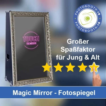 In Owen einen Magic Mirror Fotospiegel mieten