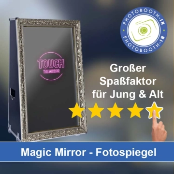 In Oyten einen Magic Mirror Fotospiegel mieten