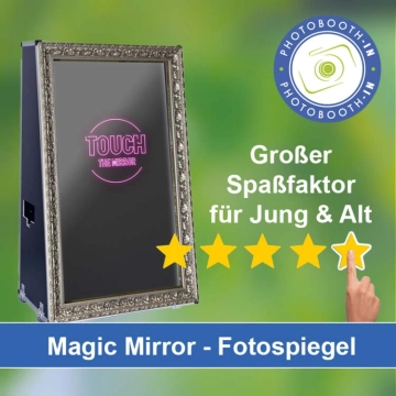 In Paderborn einen Magic Mirror Fotospiegel mieten