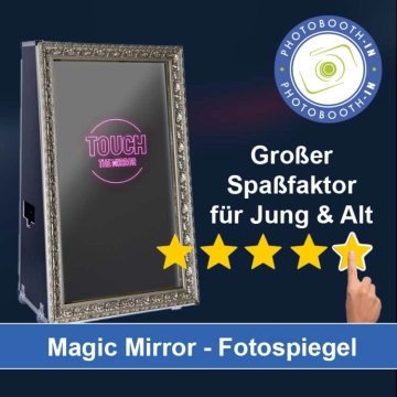 In Pampow einen Magic Mirror Fotospiegel mieten