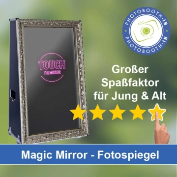 In Parthenstein einen Magic Mirror Fotospiegel mieten