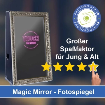 In Passau einen Magic Mirror Fotospiegel mieten