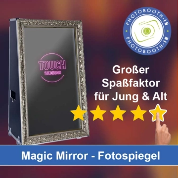 In Pausa-Mühltroff einen Magic Mirror Fotospiegel mieten