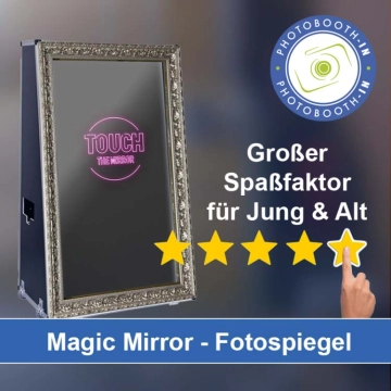 In Peißenberg einen Magic Mirror Fotospiegel mieten