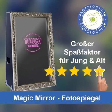 In Penig einen Magic Mirror Fotospiegel mieten