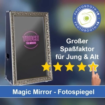 In Penzberg einen Magic Mirror Fotospiegel mieten